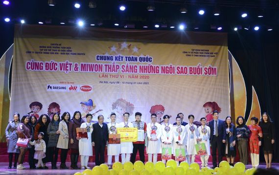 Kết quả cuộc thi " Cùng Miwon & Đức Việt thắp sáng những ngôi sao buổi sớm"