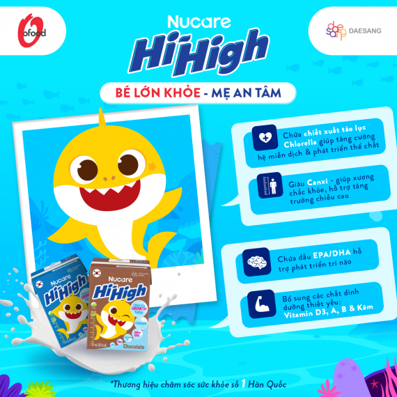 RINH QUÀ BABY SHARK CÙNG NUCARE HIHIGH