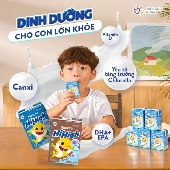 NUCARE HI-HIGH CÓ TỐT KHÔNG? GIÁ BAO NHIÊU, DÙNG CHO TRẺ MẤY TUỔI?