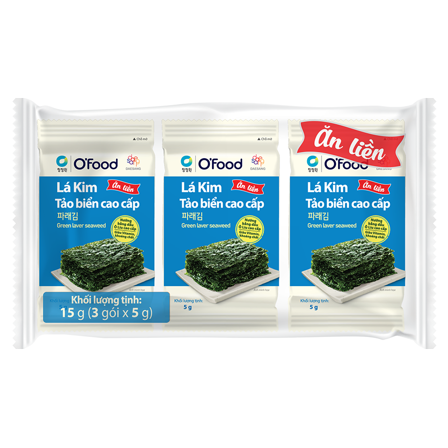 Green laver seaweed 5g pack 3 * 24EA (HD)